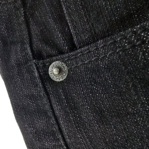 Bongo Y2K Skinny Jeans Mid Rise Black Wash HT01 Sears Juniors Size 11 NWT - Picture 7 of 16
